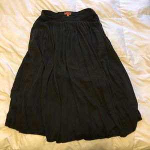 Modcloth pleated chiffon skirt